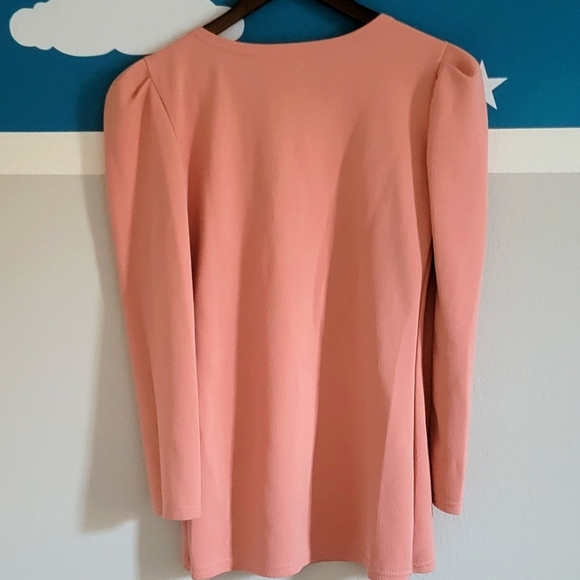 Sequin Pearl Collar Blouse - Picture 2 of 3